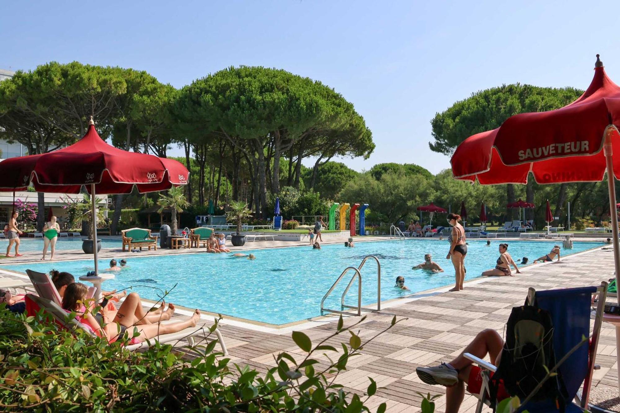 Il Tridente Camping Village Bibione Eksteriør billede